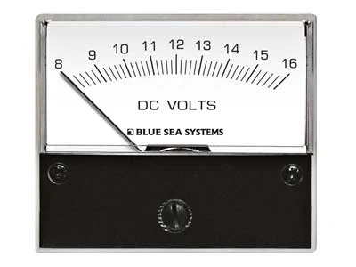 BLUE SEA Voltmeter 8-16V - Ledextraljus.eu