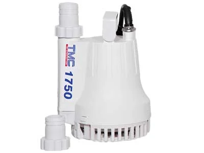 Dränkbar Pump 12V - 6624 l/h, 10A, Ö19mm/Ö29mm - Ledextraljus.eu
