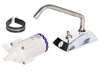 Mini Pump och Ventil Kit 12/24V - 378 l/h - Ledextraljus.eu