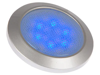 LED Innerbelysning Fordon 12V Dag/Natt 120+60lm Vit/Blå Taklampa - Bild 2