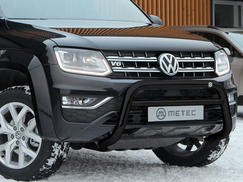 Lampfäste Eurobar för Volkswagen Amarok, Svartmålat, Ö 70.00mm - Ledextraljus.eu