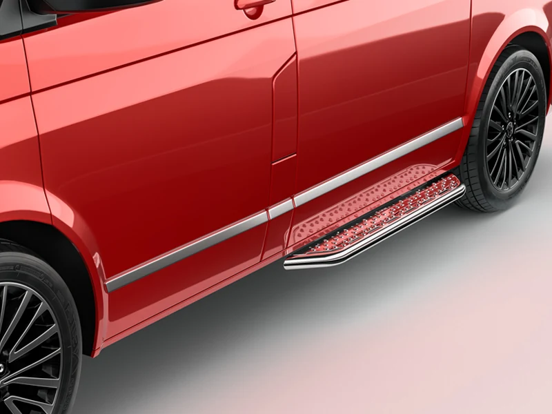 Running Board VANTOUR för Volkswagen Transporter (T5) - Ledextraljus.eu
