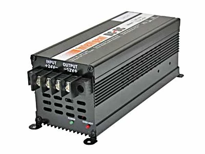 Universal spänningsomvandlare 40A 24V till 12V - Ledextraljus.eu