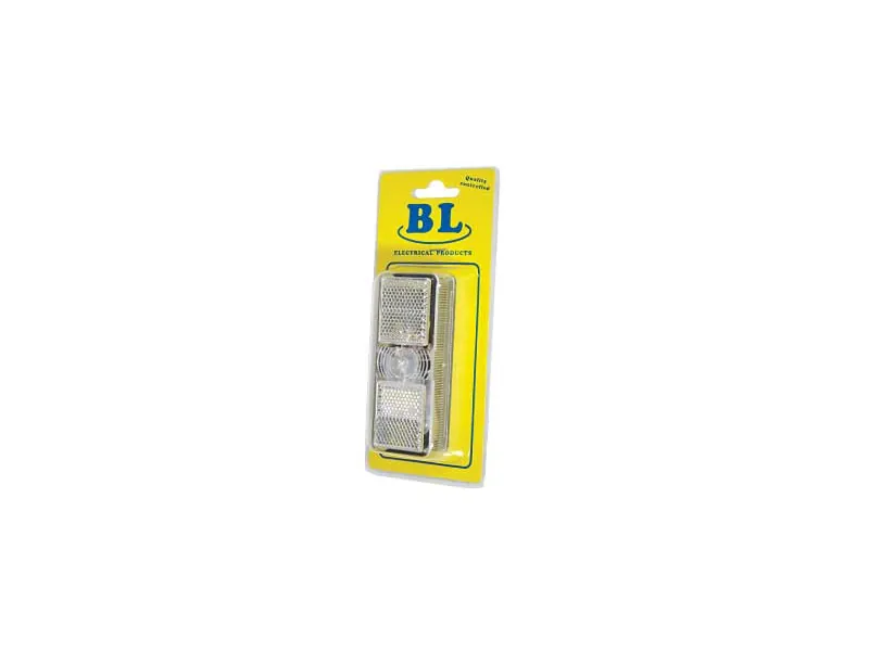 BL sidomarkeringsljus klart med reflex 110 x 40 mm