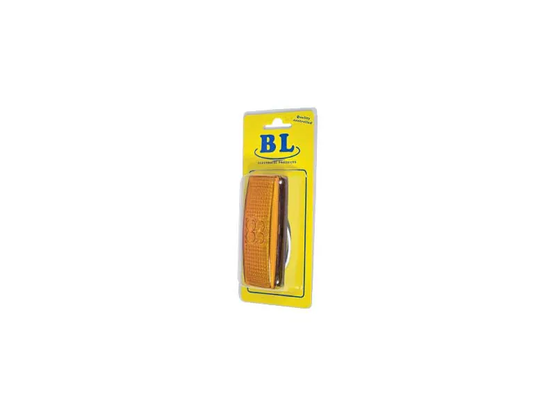 BL LED-markeringsljus gult 12/24V 110 x 40 mm