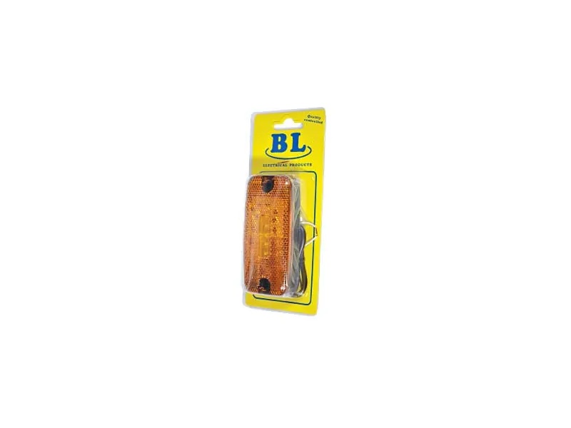 C-PWR LED-markeringsljus gult 9-36V, 0,5 m kabel