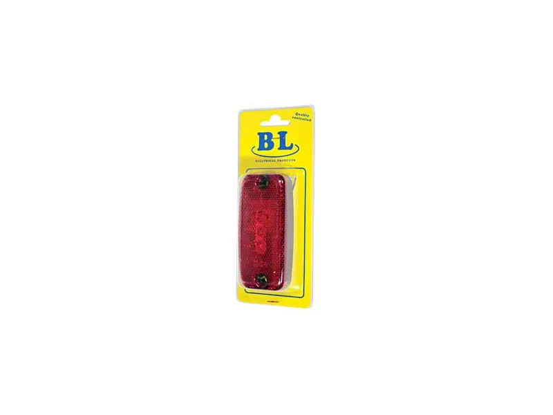 BL LED-markeringsljus rött 9-36V, 0,5 m kabel