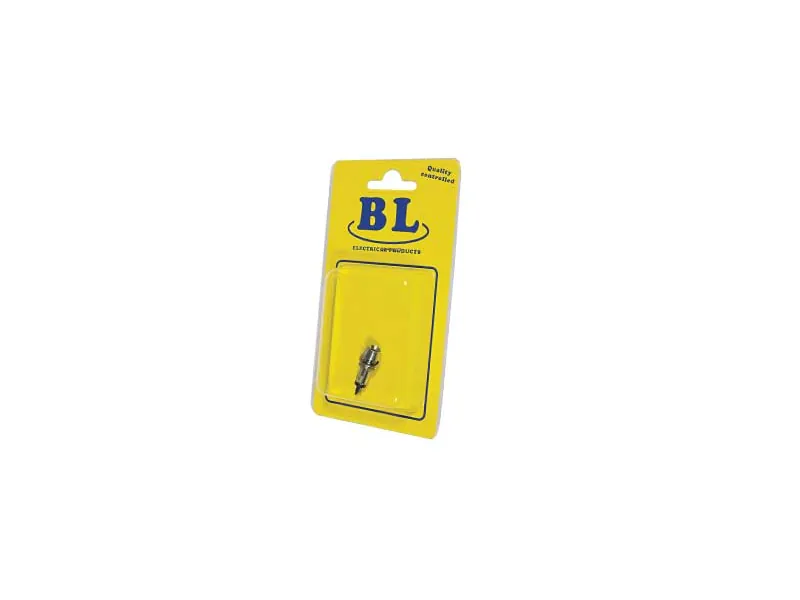 BL LED-kontrollampa röd 12V, krom, ø 8 mm - Ledextraljus.eu