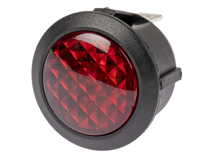 C-PWR LED-kontrollampa röd 12V för 20 mm hål - Ledextraljus.eu