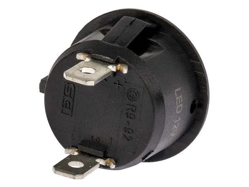 C-PWR LED-kontrollampa röd 12V för 20 mm hål - Bild 2