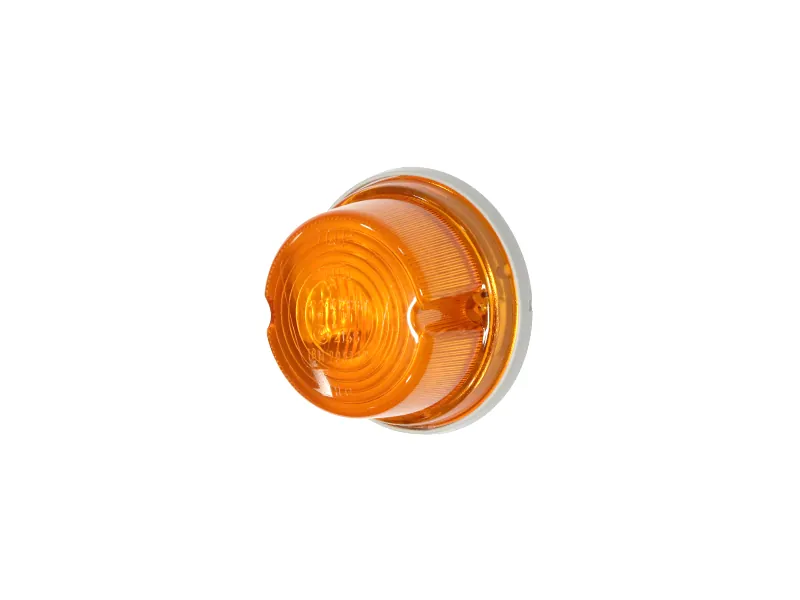 Hella sidoblinkers gul rund 80 x 42 mm - Ledextraljus.eu