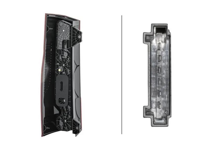 Kombinerat Bakljus 12V med LED Bak-/Bromsljus och Glödlampsbaserade Signaler - ECE-Godkänd - Bild 2