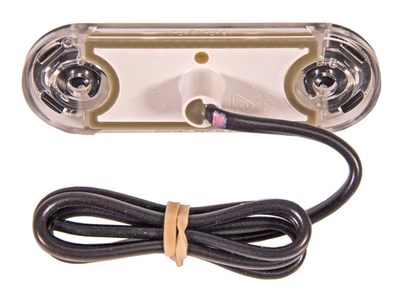 HELLA LED Sidomarkeringsljus Röd 0.5W 12-24V Infälld Montering - Bild 2