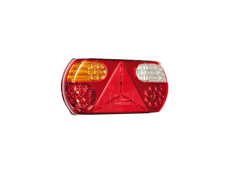 LED-baklampa vänster 24V med motstånd 296 x 142 mm