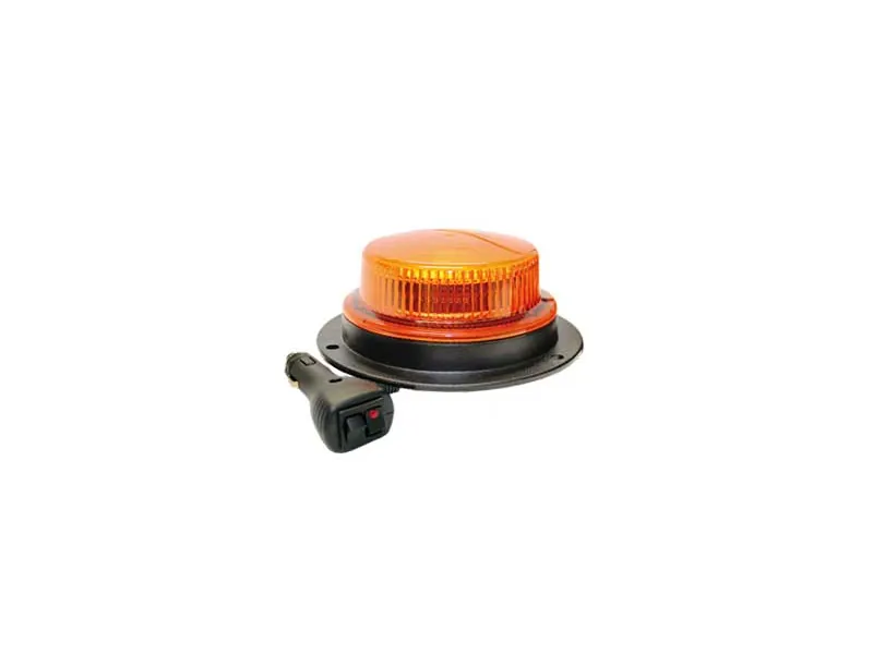 LED-varningsljus orange med magnet 10-30V