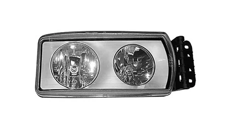 Iveco Stralis/Eurocargo strålkastare höger - Ledextraljus.eu