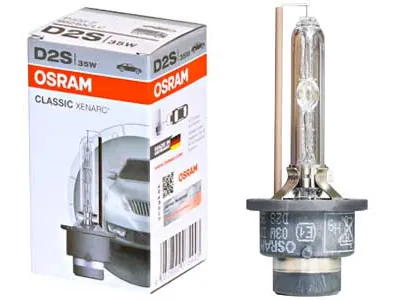 OSRAM Xenarc Classic D2S Xenonlampa 85V 4000K 66240CLC - Ledextraljus.eu