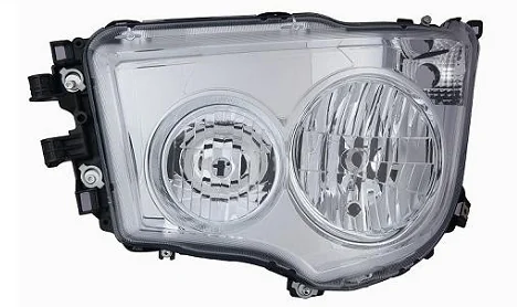 Mercedes-Benz Actros MP4 strålkastare vänster - Ledextraljus.eu