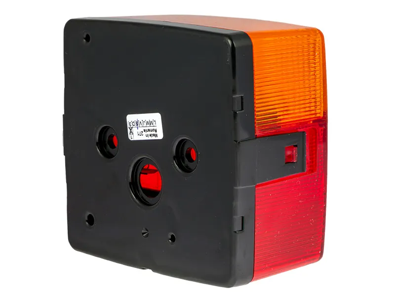 HELLA Bakljus 3-kammare med Bromsljus, Blinkers och Nummerplåtsbelysning 100x98x55mm - Bild 2