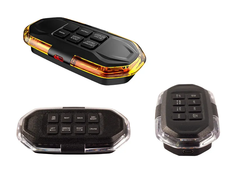 Radiant LED Beacon Panel Gul 1696mm 12 Blinkmönster 10-30V ECE R65 - Bild 2