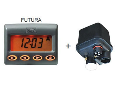 DEFA Futura Kontrollenhet Med Reläbox - Ledextraljus.eu