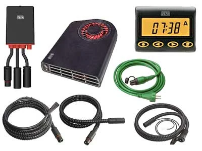 DEFA WarmUp II 1900 Futura bilvärmesystem med 1205 Flex laddare - Ledextraljus.eu