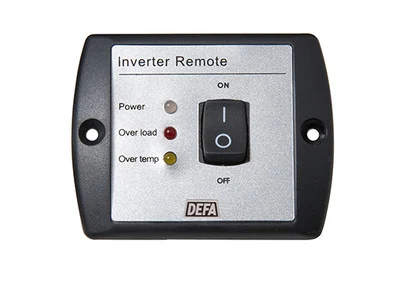 DEFA Fjärrkontrollpanel för inverter 1000/1500/2000/2500/3000W med 6m kabel - Ledextraljus.eu