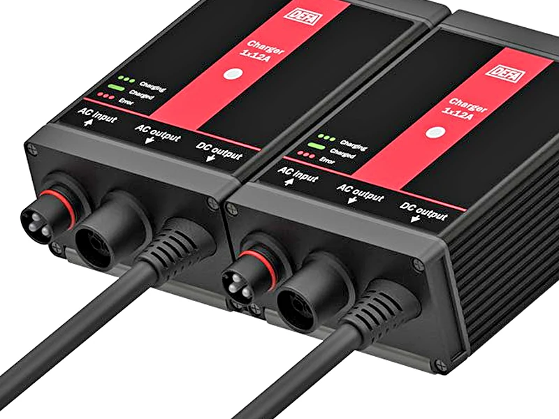 DEFA MultiCharger 2x12A Batteriladdare - Bild 3
