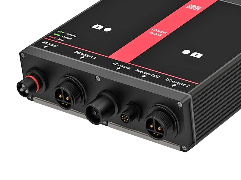 DEFA MultiCharger 2x20A Batteriladdare - Bild 3