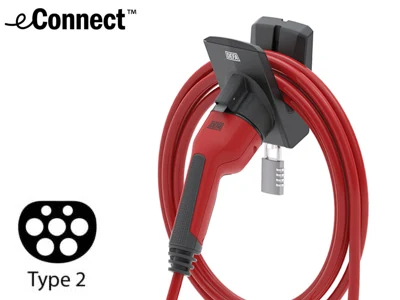 DEFA eConnect Kabelhållare Type 2 med Låsbygel - Ledextraljus.eu