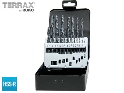Verktyg: Puuridekomplekt 1-10mm, 19 delar - Ledextraljus.eu