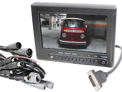 7" TFT-LCD Monitor 12/24V