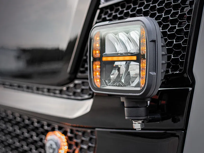 STRANDS Alaska Snow Plow LED Lampa - Uppvärmd Lins & Multifunktion 9-32V - Bild 6