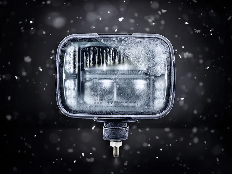 STRANDS Alaska Snow Plow LED Lampa - Uppvärmd Lins & Multifunktion 9-32V - Bild 7