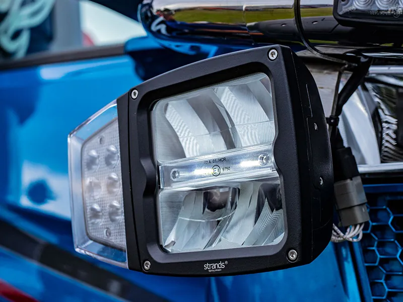 STRANDS Plogbelysning med Uppvärmd Lins 10-30V 5500K - Bild 7