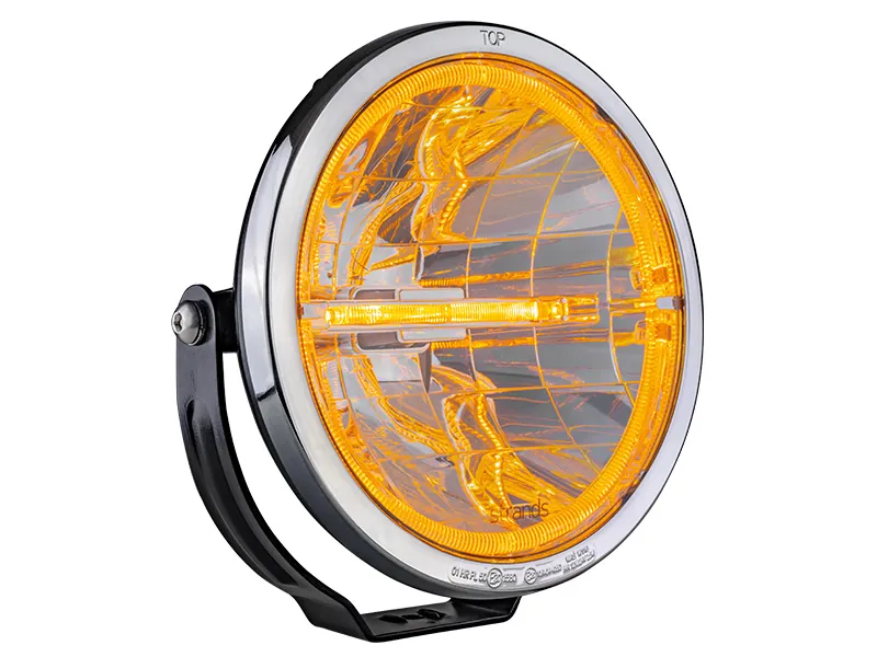 STRANDS Ambassador 9" LED Extraljus 5535lm 10-32V med Dubbla Positionsljus - Bild 2