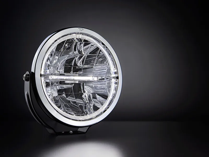 STRANDS Ambassador 9" LED Extraljus 5535lm 10-32V med Dubbla Positionsljus - Bild 4