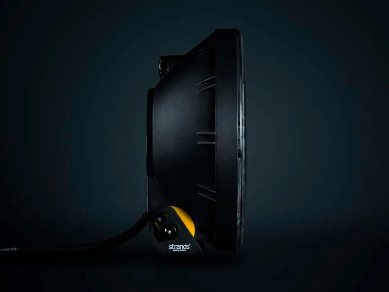 STRANDS IZE LED Fjärrstrålkastare 9" 12000lm 12-36V med Amber Positionsljus - Bild 3