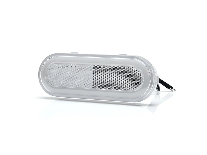 Strands Positionsljus Vit LED 12-24V - Kompakt Främre/Bakre Markering - Bild 3