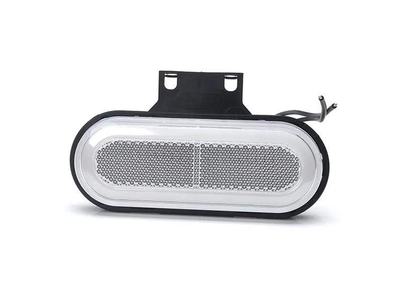 Strands Positionsljus Vit LED 12-24V - Kompakt Främre/Bakre Markering - Bild 6