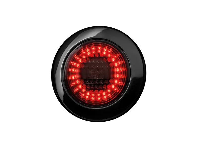 Strands Dark Knight IZE LED Backlampa & Dimljus 10-30V ø155mm - Bild 3