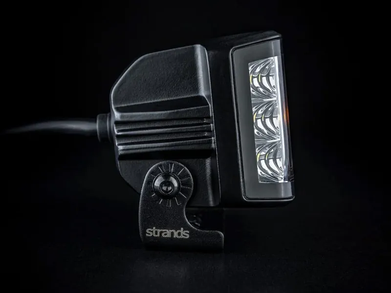 Strands Siberia Red Fox Side Shooter LED Arbetslampa 3500lm 9-32V med Varningsljus - Bild 5
