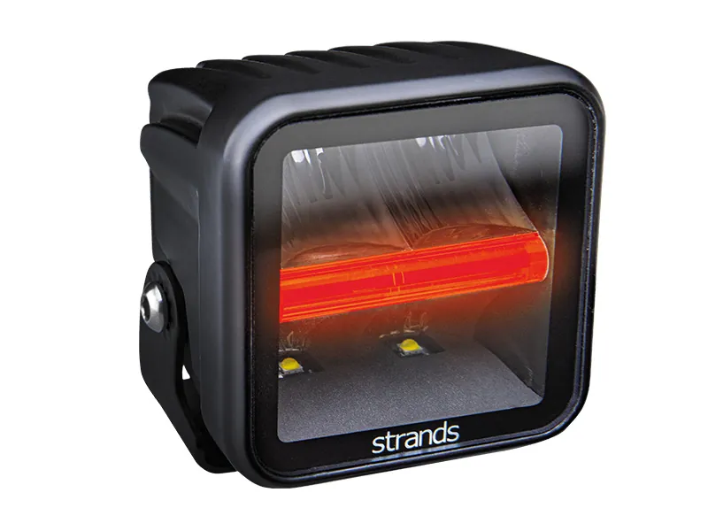 Strands Siberia Red Panda LED Arbetsljus 4800lm 9-35V med Positionsljus - Bild 4