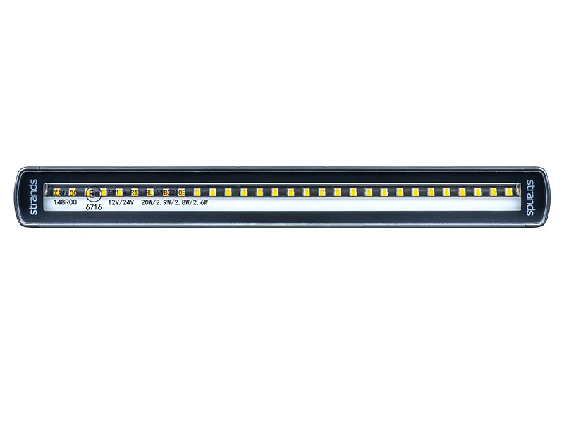 Strands Siberia Low Rider 10" LED-ramp med varningsljus och positionsljus 10-32V - Bild 2