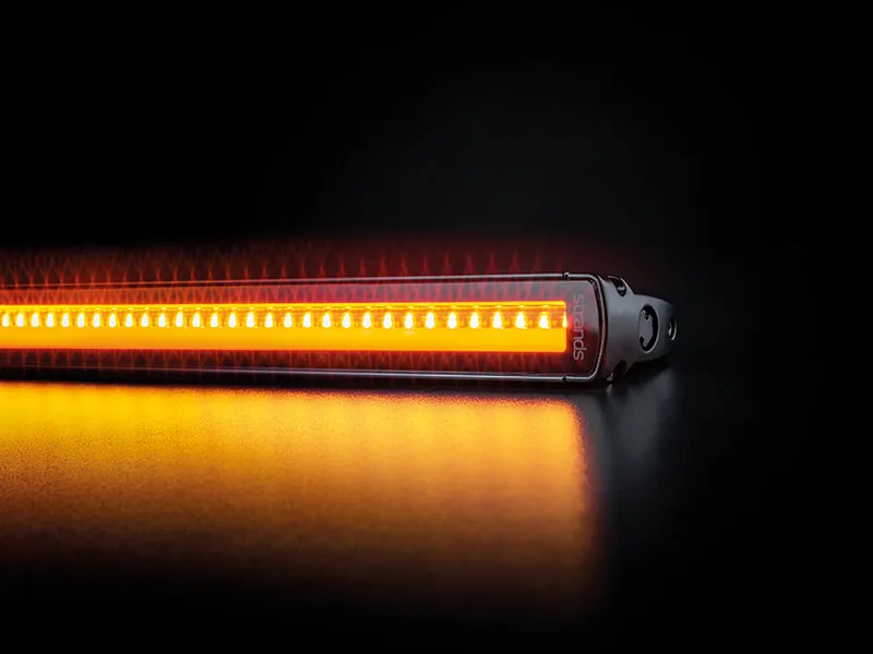 Strands Siberia Low Rider 10" LED-ramp med varningsljus och positionsljus 10-32V - Bild 3