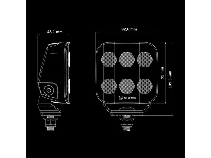 STRANDS UNITY EDGE Extraljus LED 3940lm 10-36V 92mm - Bild 5