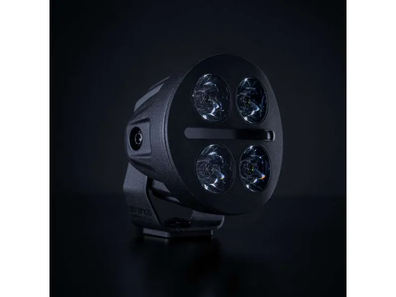 STRANDS NUUK D-LINE MC Extraljus 2540lm 10-32V med Vit och Gul Positionsljus - Bild 3