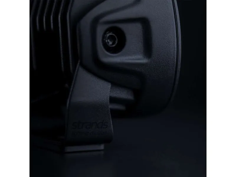 STRANDS NUUK D-LINE MC Arbetsljus 2740lm 10-32V med Röda och Gula Positionsljus - Bild 9