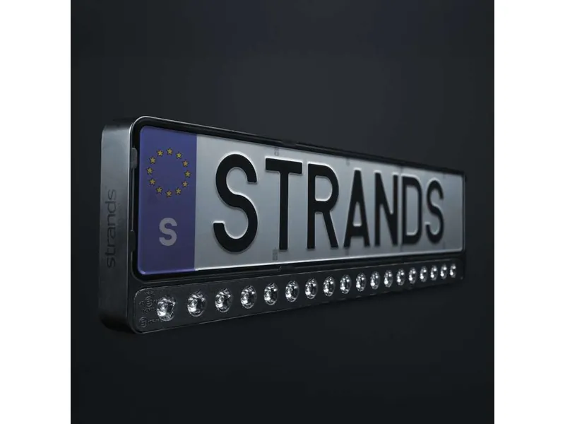 STRANDS NUUK E-LINE BLACK LED-ramp 20″ 9000lm 9-36V ECE-godkänd - Bild 4