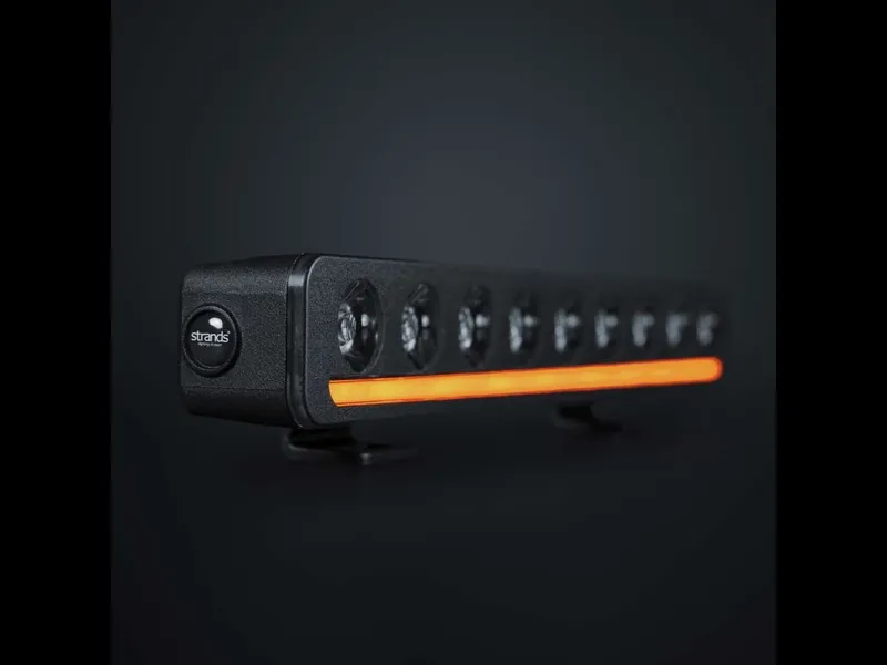 Strands Nuuk D-Line 10" LED-ramp 6000lm 10-36V - Ledextraljus.eu